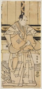 The Actor Ichikawa Yaozo III as Soga no Juro Sukenari