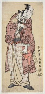 The Actor Matsumoto Koshiro IV as the Wealthy Bumpkin from Yamato, Actually Magoemon of Ninokuchi Village (Yondai-me Matsumoto Koshiro no Yamato no Yabo Daijin, jitsuwa Ninokuchi-mura Magoemon)