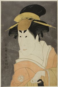 The Actor Osagawa Tsuneyo II as Osan, Ippei’s Elder Sister