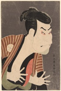 The Actor Otani Oniji III as Edobei