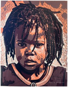 African Child Portrait by Tosin Oyeniyi