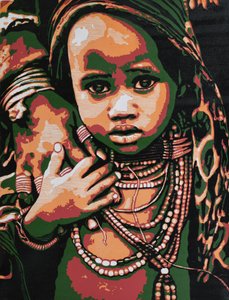 Expressive African Child by Tosin Oyeniyi