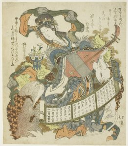 Benzaiten with Monkey and Rat