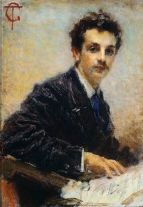 Portrait of Benedetto Junck by Tranquillo Cremona