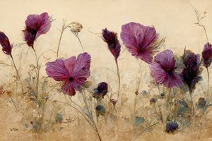 Soft Purple Blooms