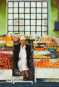 Market stall (Quito, Ecuador)