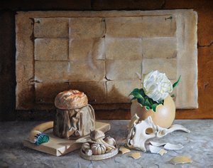 Ostrich Egg by Trevor Neal
