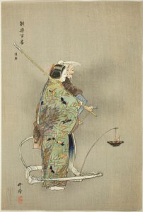 Michimori, from the series "One Hundred No Dramas" by Tsukioka Kogyo