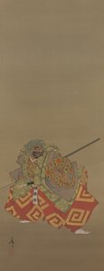 Hazy Night Moon from the series, Twelve Aspects of the Moon by Tsukioka Yoshitoshi