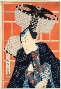 The Actor Kawarasaki Gonjūrō for a Fire Troupe by Tsukioka Yoshitoshi