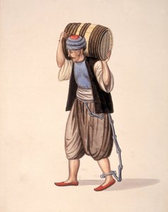 Prisoner in Chains, Ottoman period, third quarter of 18th century