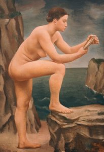 Study for Young Woman by the Sea by Ubaldo Oppi
