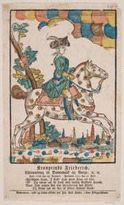 Crown Prince Frederik on Horseback by Ubekendt