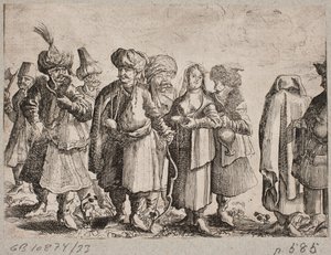 Men and Women in Oriental Costumes