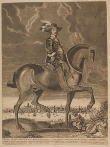 Oliver Cromwell on Horseback