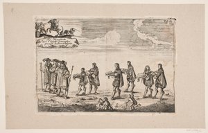 Procession for the Inauguration of Kiel University. Plate 10 by Ubekendt