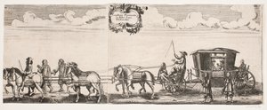 Procession on the Occasion of the Inauguration of Kiel University. Plate 16-17 by Ubekendt