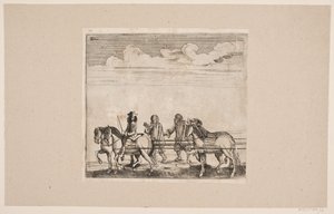 Procession on the Occasion of the Inauguration of Kiel University. Plate 18 by Ubekendt