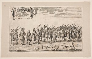 Procession on the Occasion of the Inauguration of Kiel University. Plate 19 by Ubekendt