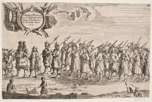 Procession for the Inauguration of Kiel University. Plate 1 by Ubekendt