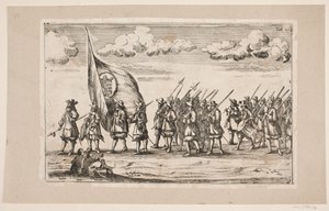 Procession on the Occasion of the Inauguration of Kiel University. Plate 20 by Ubekendt