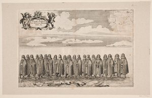 Procession for the Inauguration of Kiel University. Plate 6 by Ubekendt