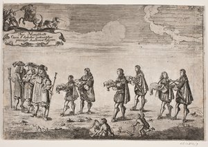 Procession on the Occasion of the Inauguration of Kiel University. Plate 9