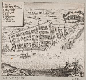 Prospect of Astrakhan by Ubekendt
