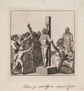 Satire on Non-Commissioned Officer Sigvard Lycke by Ubekendt