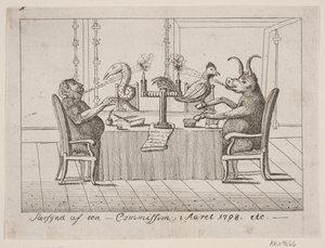 The Vision of a Commission in the Year 1798 by Ubekendt