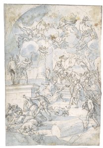 Jehu and His Men Killing the Worshippers of Baal