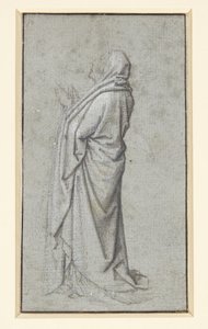 Praying Female Figure, Probably a Study for a Mary at the Foot of the Cross by Ubekendt Ubekendt