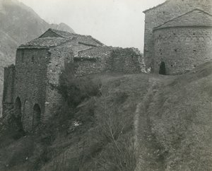Abbey of San Pietro al Monte, Civate, Lombardy, Italy, circa 1910