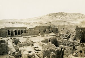 Commercial Area in Monastery of St Simeon, Aswan, Egypt