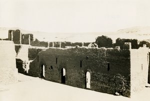 Lodging in Lower Terracing of Monastery of St Simeon, Aswan, Egypt