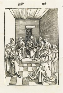 Jewish Oath from the Laienspiegel, Augsburg, 1509