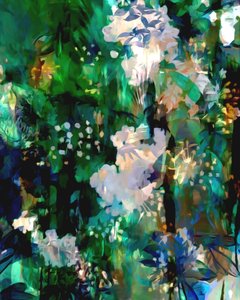 Lush Floral Abstraction