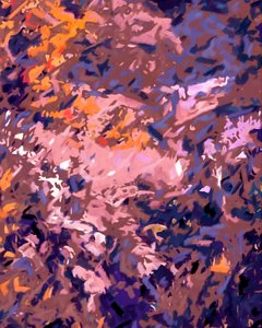Vibrant Abstract Flow by Uma Gokhale