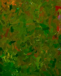 Vibrant Forest Hues by Uma Gokhale