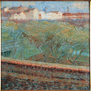 April Evening, by Umberto Boccioni