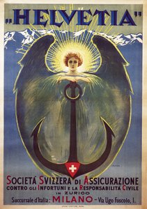 Helvetia Poster by Umberto Boccioni by Umberto Boccioni