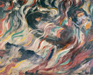 Moods: Good-Byes by Umberto Boccioni (detail) by Umberto Boccioni