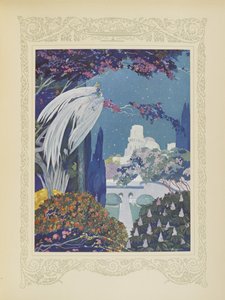 However the beautiful Bluebird never ceased to hover around the palace, illustration from 
