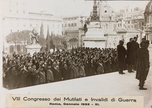 VIII Congress of Maimed and Invalids of War - Rome, January 1933 - 11 by Umberto Palleschi