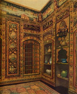 Old Panelled Room from Damascus by Unbekannt