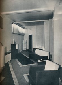 1930s sitting room, 1930