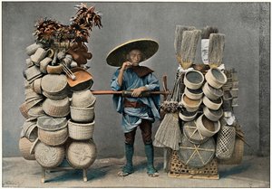 A Basket Making Merchant