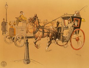 A Berliet lorry, 1906 by Unbekannt