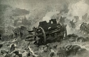 A Brilliant French Attack on the German Position in the Argonne by Unbekannt