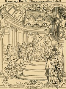 A Card of Invitation to Ranelagh by Unbekannt
